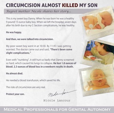 Circumcision Almost Killed My Son